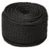 vidaXL Work Rope Black 10 mm 50 m Polypropylene - Image 2