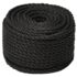 vidaXL Work Rope Black 10 mm 100 m Polypropylene - Image 2