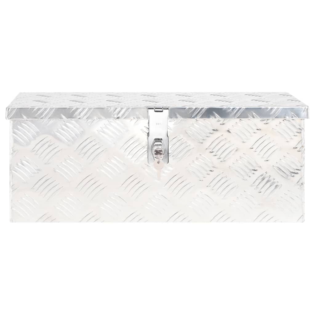 8720287132851_g_en_hd_1 vidaXL Storage Box Silver 60x23.5x23 cm Aluminium - Image 2