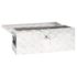 vidaXL Storage Box Silver 60x23.5x23 cm Aluminium - Image 5