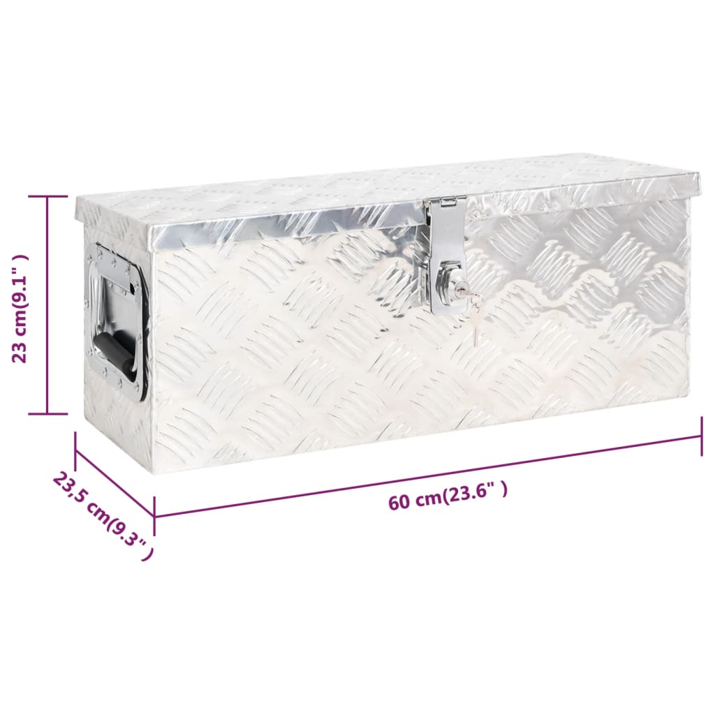 8720287132851_g_en_hd_7 vidaXL Storage Box Silver 60x23.5x23 cm Aluminium - Image 8
