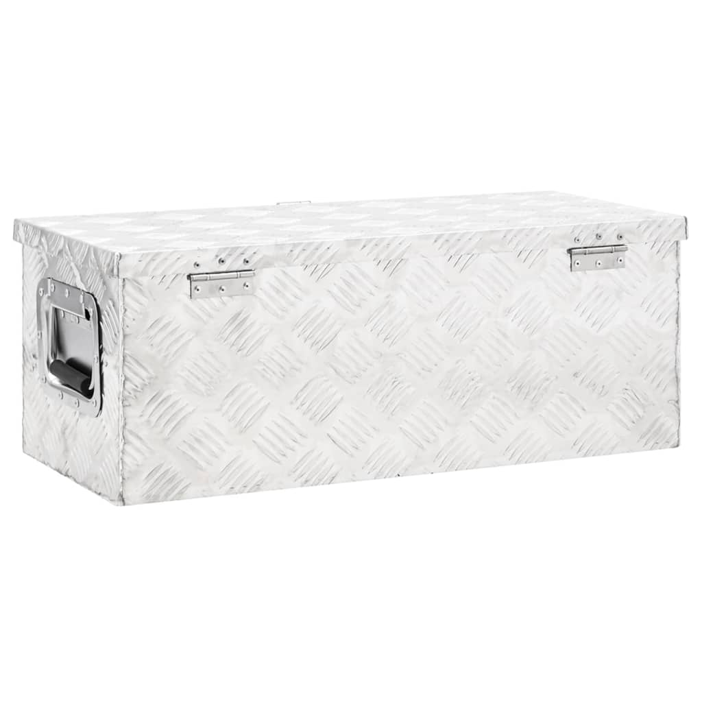 8720287132875_g_en_hd_3 vidaXL Storage Box Silver 70x31x27 cm Aluminium - Image 4