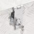 vidaXL Storage Box Silver 80x39x30 cm Aluminium - Image 6