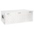 vidaXL Storage Box Silver 90x47x33.5 cm Aluminium - Image 4