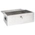 vidaXL Storage Box Silver 90x47x33.5 cm Aluminium - Image 5