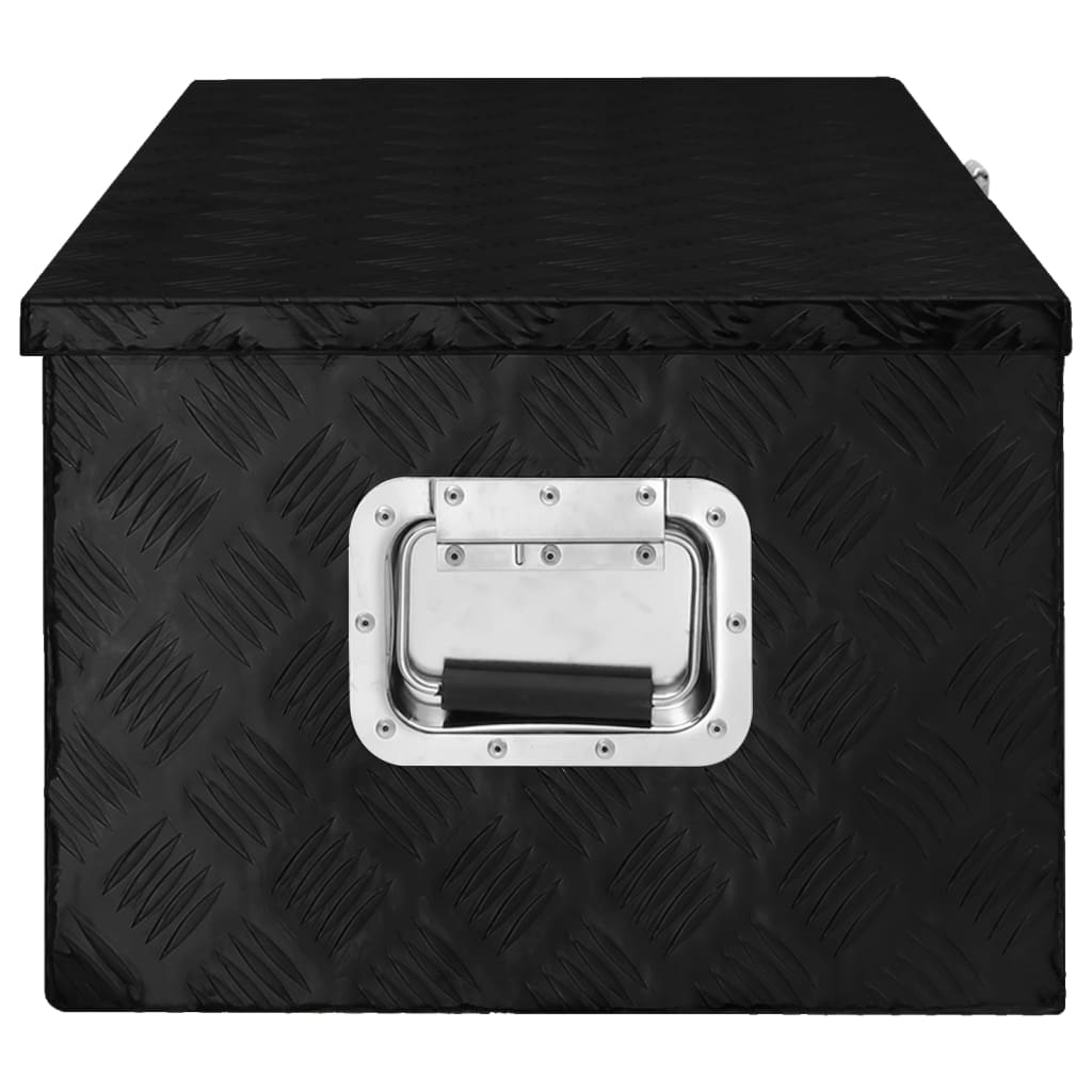 8720287132929_g_en_hd_2 vidaXL Storage Box Black 90x47x33.5 cm Aluminium - Image 3