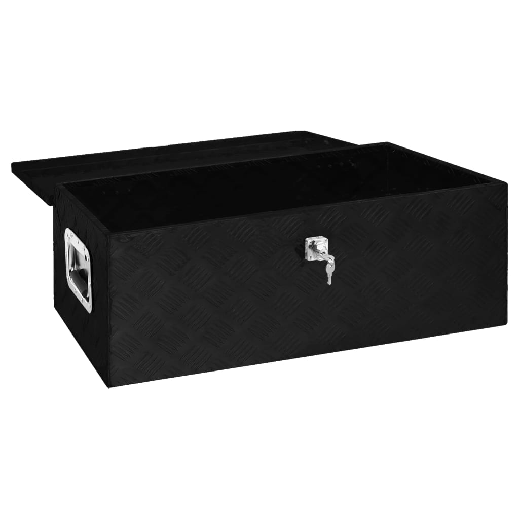 8720287132929_g_en_hd_4 vidaXL Storage Box Black 90x47x33.5 cm Aluminium - Image 5
