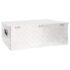 vidaXL Storage Box Silver 100x55x37 cm Aluminium - Image 4