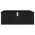 vidaXL Storage Box Black 100x55x37 cm Aluminium - Image 2