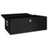 vidaXL Storage Box Black 100x55x37 cm Aluminium - Image 5