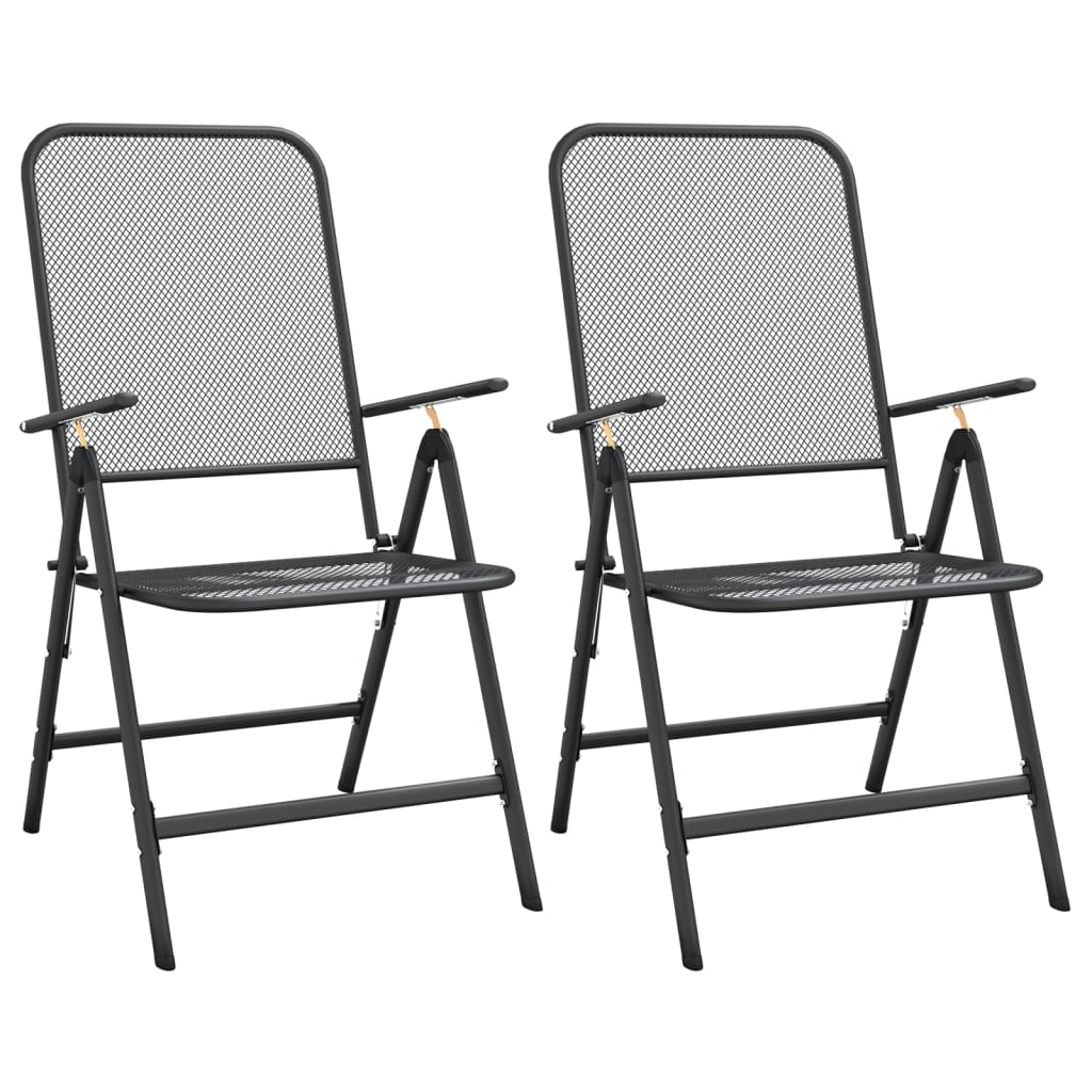 8720287133117_g_en_hd_5 vidaXL 3 Piece Garden Dining Set Expanded Metal Mesh Anthracite - Image 7