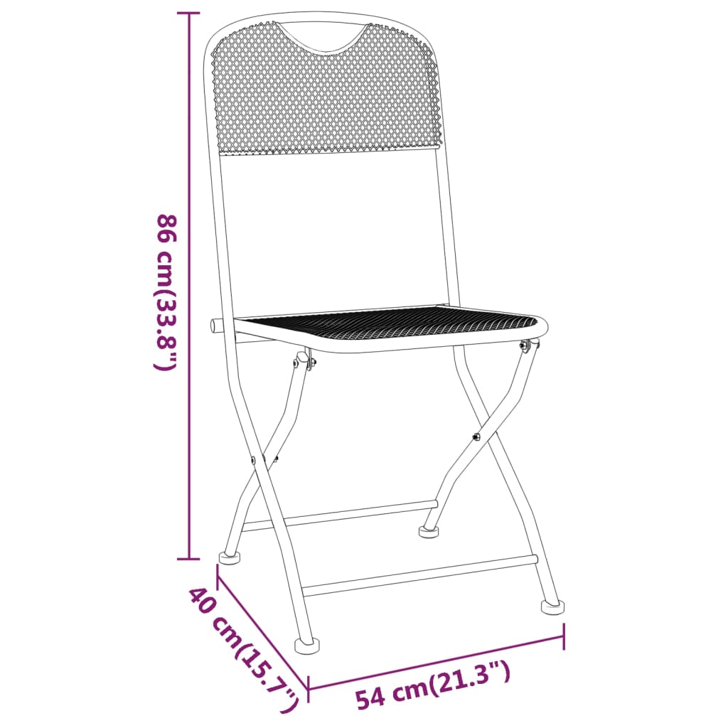 8720287133131_g_en_hd_9 vidaXL 3 Piece Garden Dining Set Expanded Metal Mesh Anthracite - Image 11