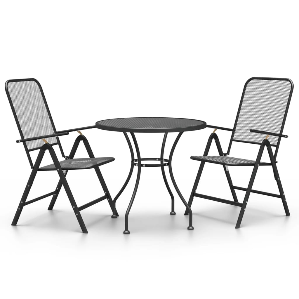 8720287133155_a_en_hd_1 vidaXL 3 Piece Garden Dining Set Expanded Metal Mesh Anthracite - Image 2