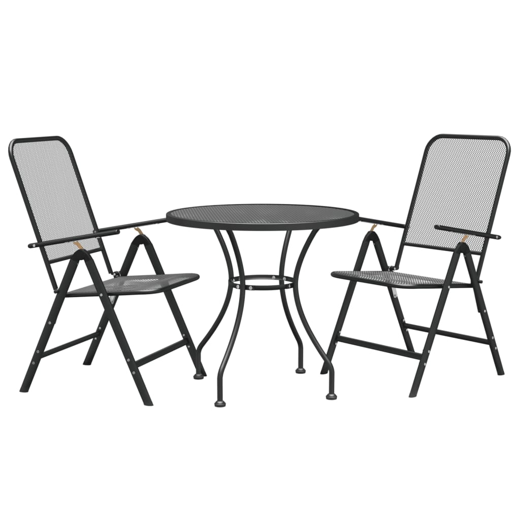 8720287133155_g_en_hd_1 vidaXL 3 Piece Garden Dining Set Expanded Metal Mesh Anthracite - Image 3