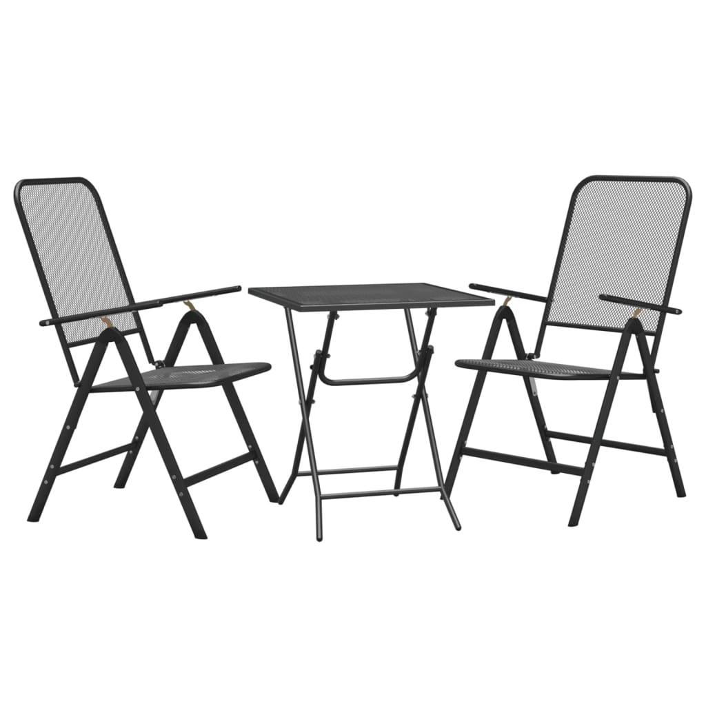 8720287133193_g_en_hd_1 vidaXL 3 Piece Garden Dining Set Expanded Metal Mesh Anthracite - Image 3