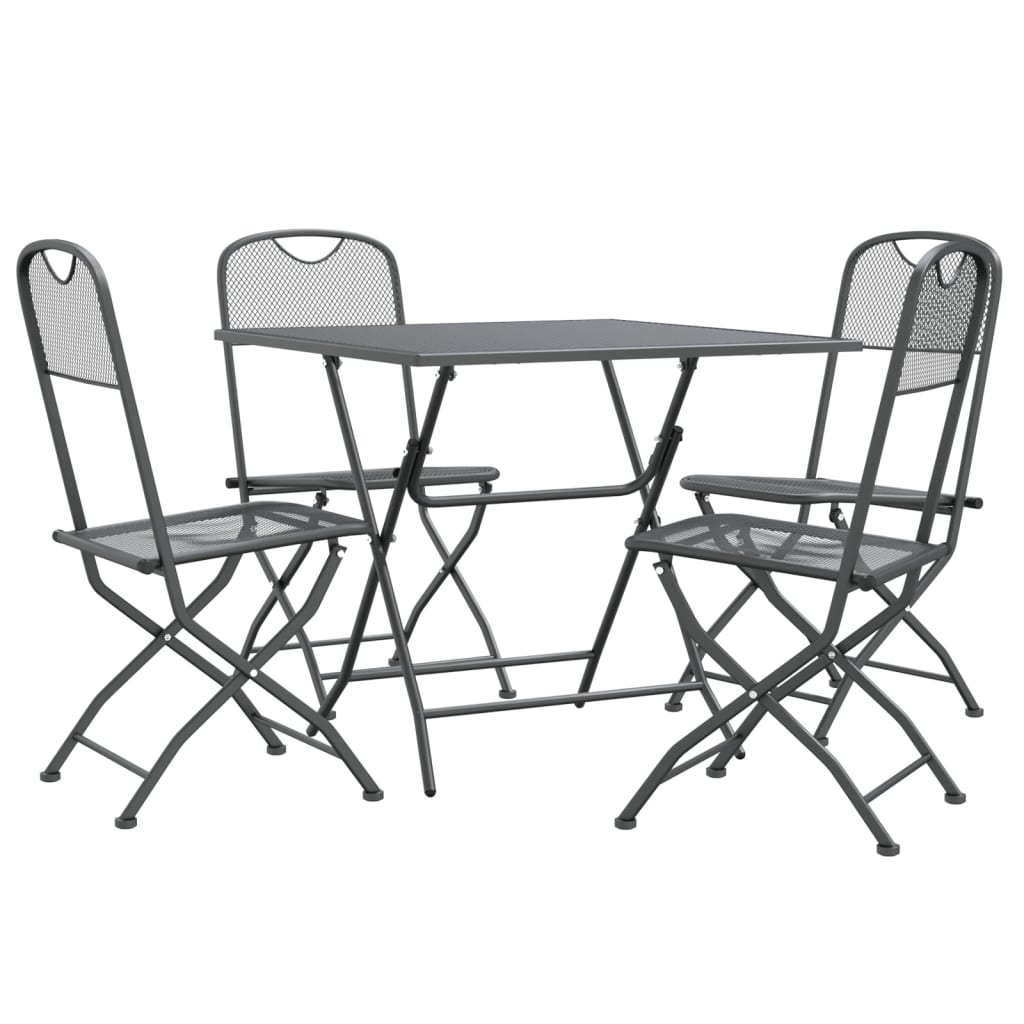 8720287133223_g_en_hd_1 vidaXL 5 Piece Garden Dining Set Expanded Metal Mesh Anthracite - Image 3
