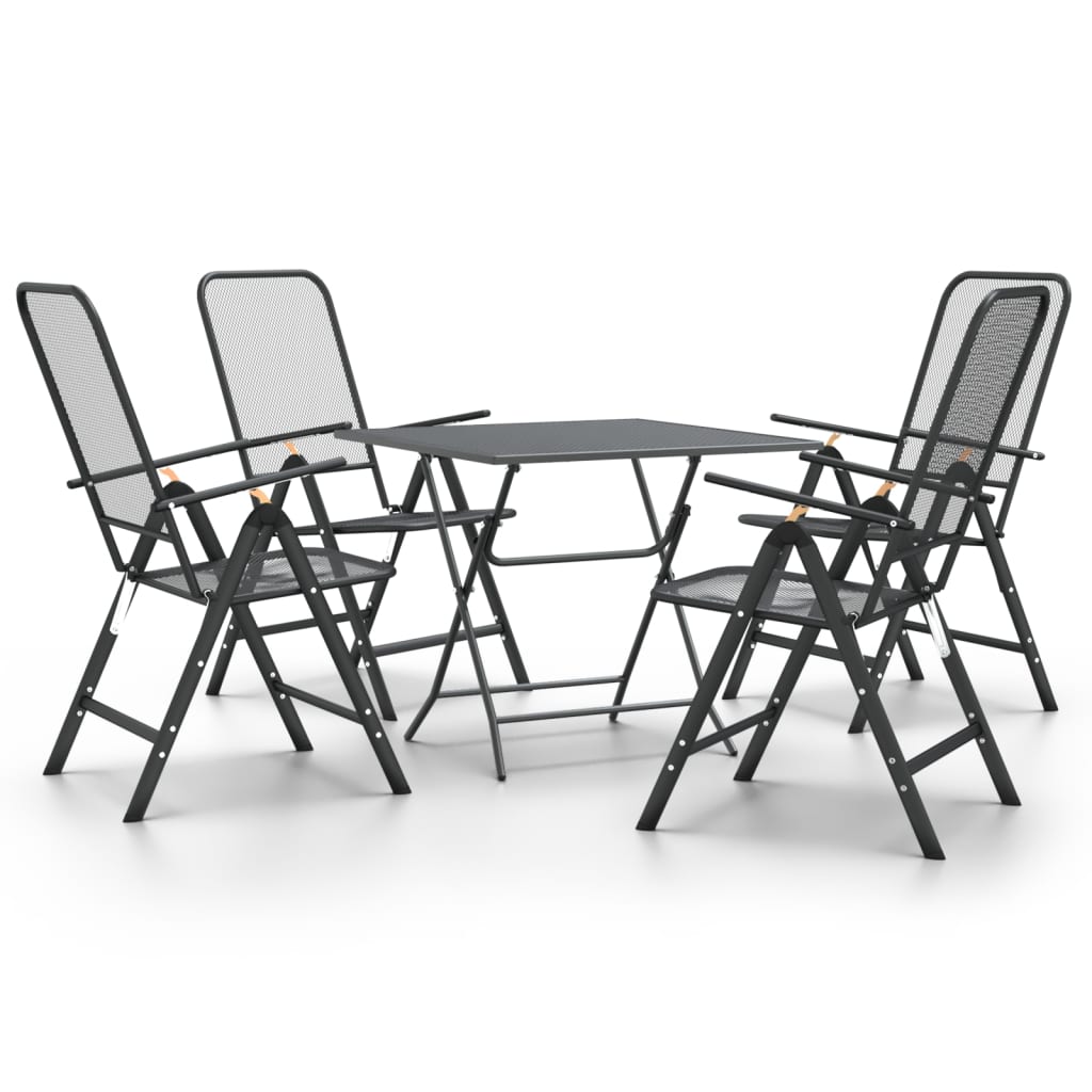 8720287133247_a_en_hd_1 vidaXL 5 Piece Garden Dining Set Expanded Metal Mesh Anthracite - Image 2