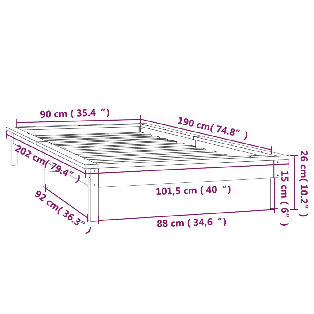 8720287135241_g_en_hd_11 vidaXL LED Bed Frame without Mattress 90x190 cm Solid Wood - Image 13