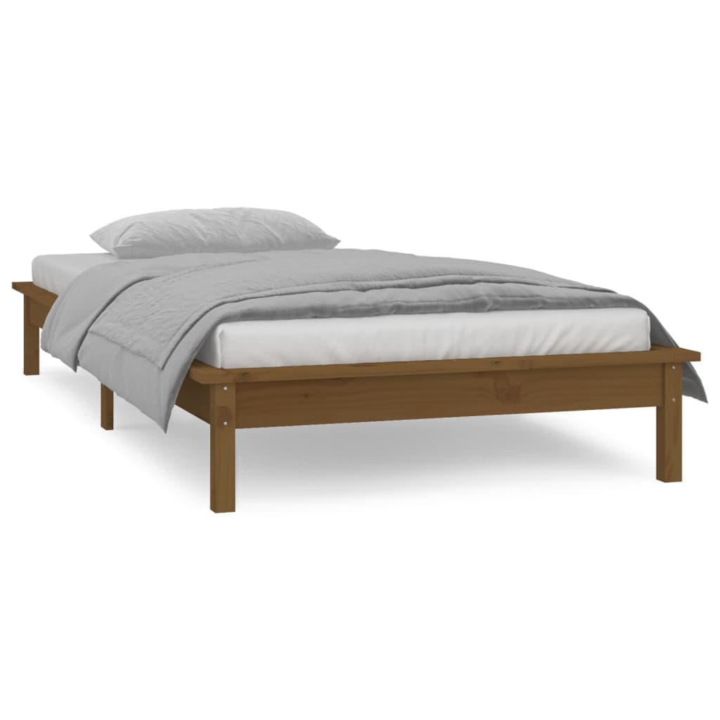 8720287135272_g_en_hd_2 vidaXL LED Bed Frame without Mattress Honey Brown 90x190 cm Solid Wood - Image 4