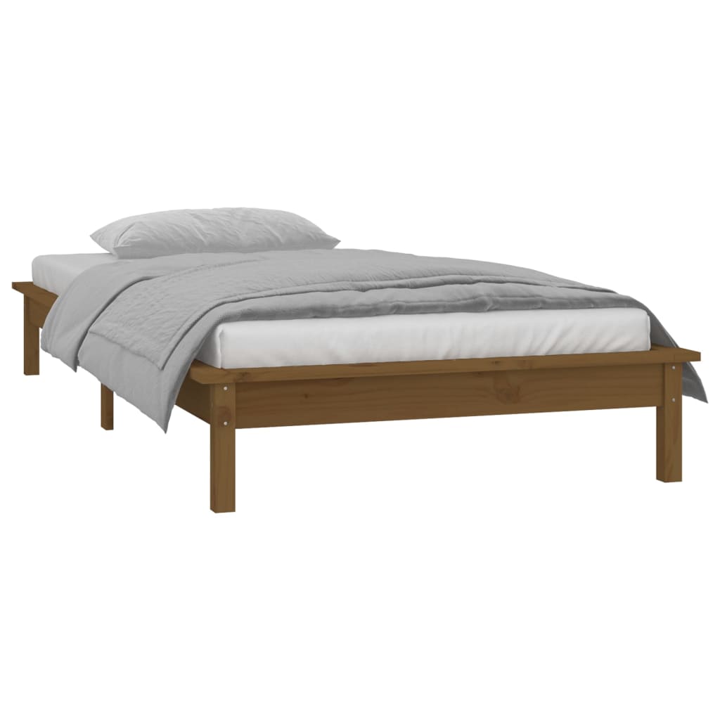8720287135272_g_en_hd_3 vidaXL LED Bed Frame without Mattress Honey Brown 90x190 cm Solid Wood - Image 5