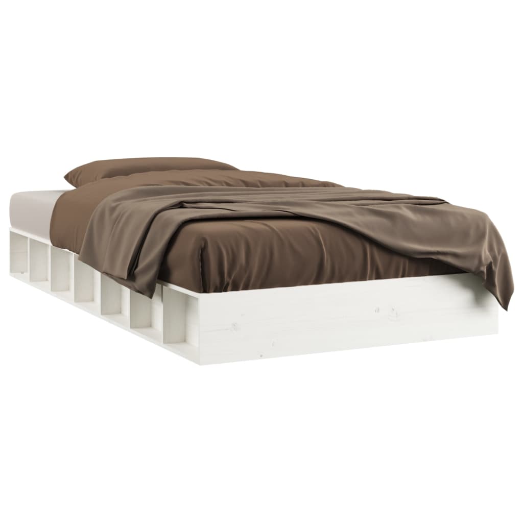 8720287136002_a_en_hd_1 vidaXL Bed Frame without Mattress White 135x190 cm Solid Wood - Image 2
