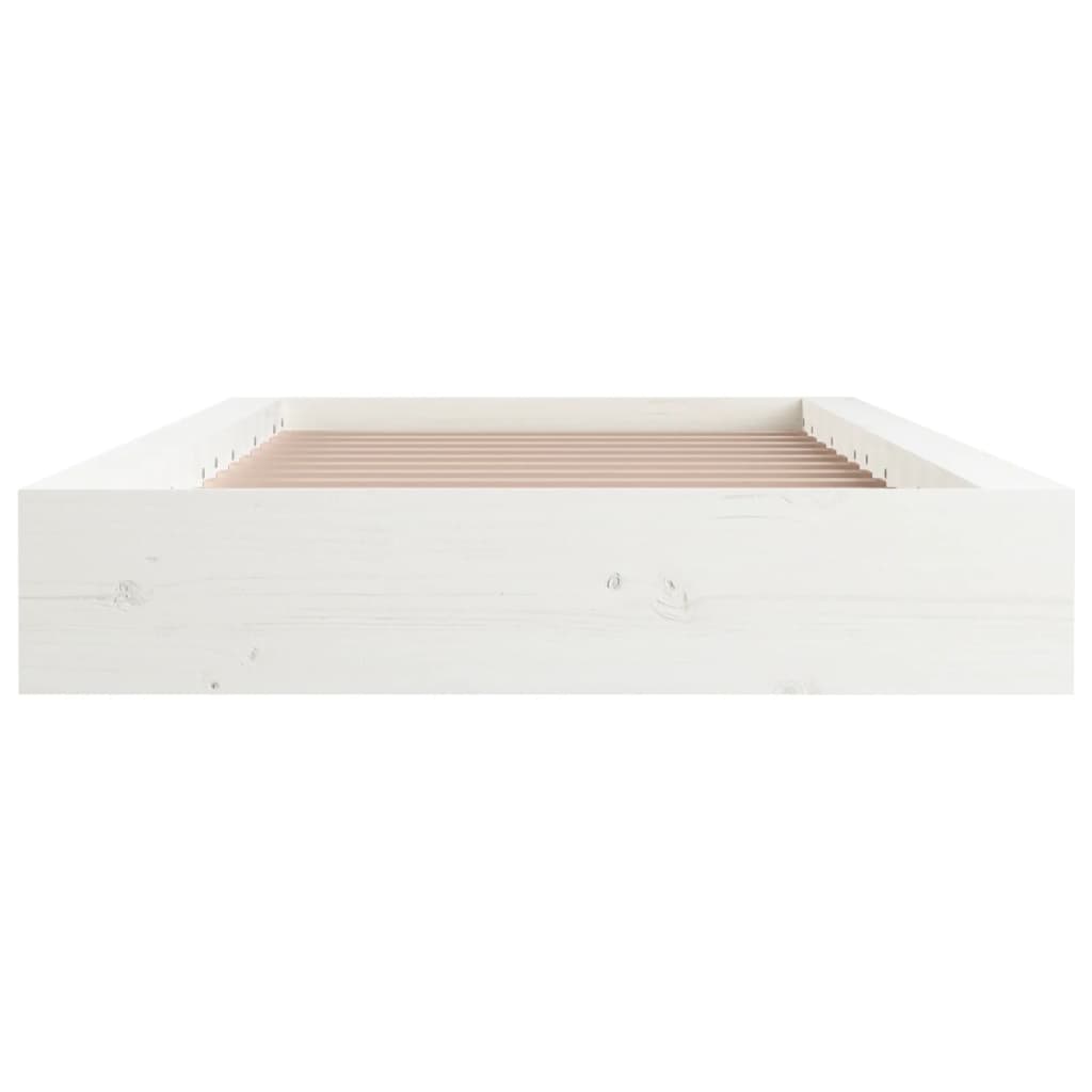 8720287136002_g_en_hd_2 vidaXL Bed Frame without Mattress White 135x190 cm Solid Wood - Image 4