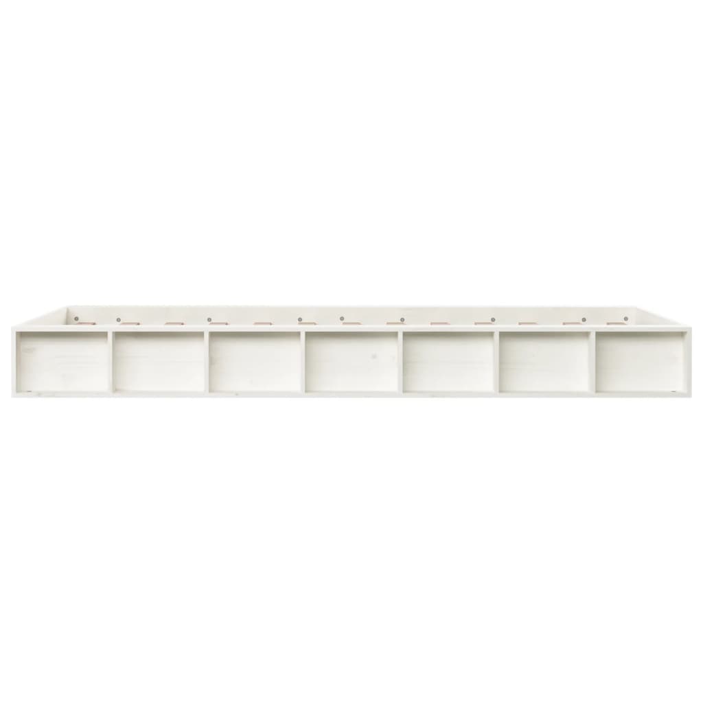 8720287136002_g_en_hd_3 vidaXL Bed Frame without Mattress White 135x190 cm Solid Wood - Image 5