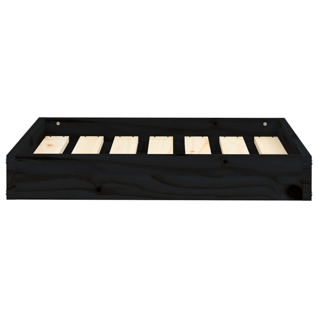 8720287137436_g_en_hd_1 vidaXL Dog Bed Black 61.5x49x9 cm Solid Wood Pine - Image 3