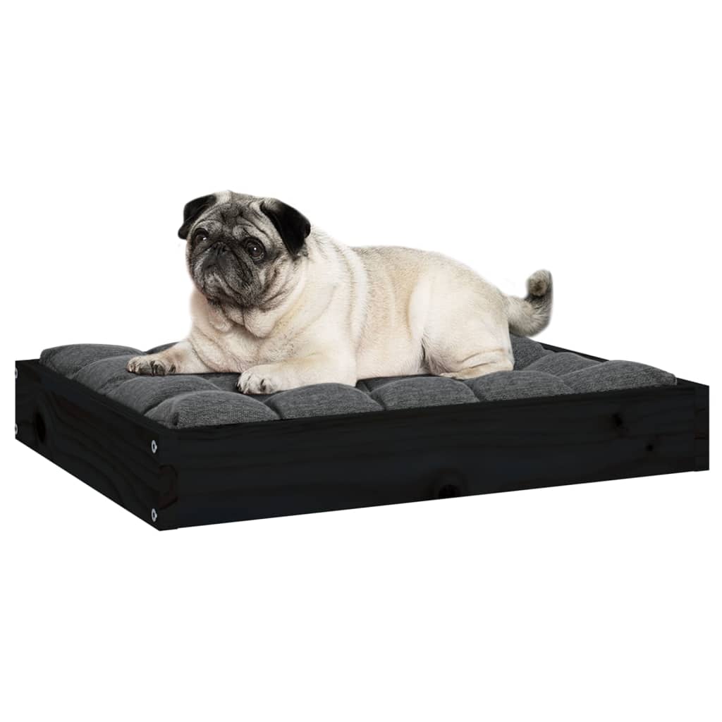 8720287137436_g_en_hd_4 vidaXL Dog Bed Black 61.5x49x9 cm Solid Wood Pine - Image 6