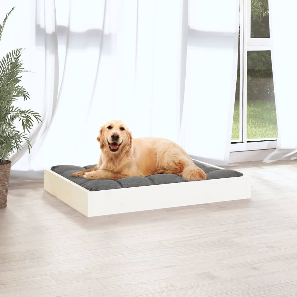 8720287137450_g_en_hd_3 vidaXL Dog Bed White 71.5x54x9 cm Solid Wood Pine - Image 5
