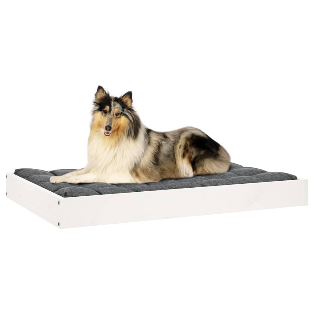 8720287137504_g_en_hd_4 vidaXL Dog Bed White 91.5x64x9 cm Solid Wood Pine - Image 6