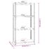 vidaXL 4-Layer Shelves 2 pcs Anthracite Steel and Engineered Wood - Image 10