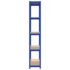 vidaXL 5-Layer Shelves 3 pcs Blue Steel and Engineered Wood - Image 6