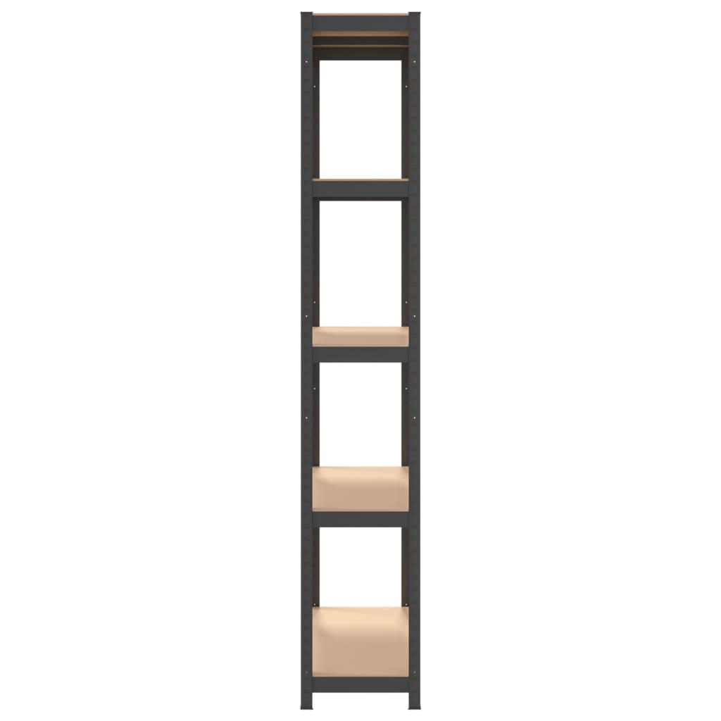 8720287138228_g_en_hd_3 vidaXL 5-Layer Storage Shelf Anthracite Steel and Engineered Wood - Image 5