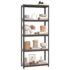 vidaXL 5-Layer Shelves 3 pcs Anthracite Steel and Engineered Wood - Image 3