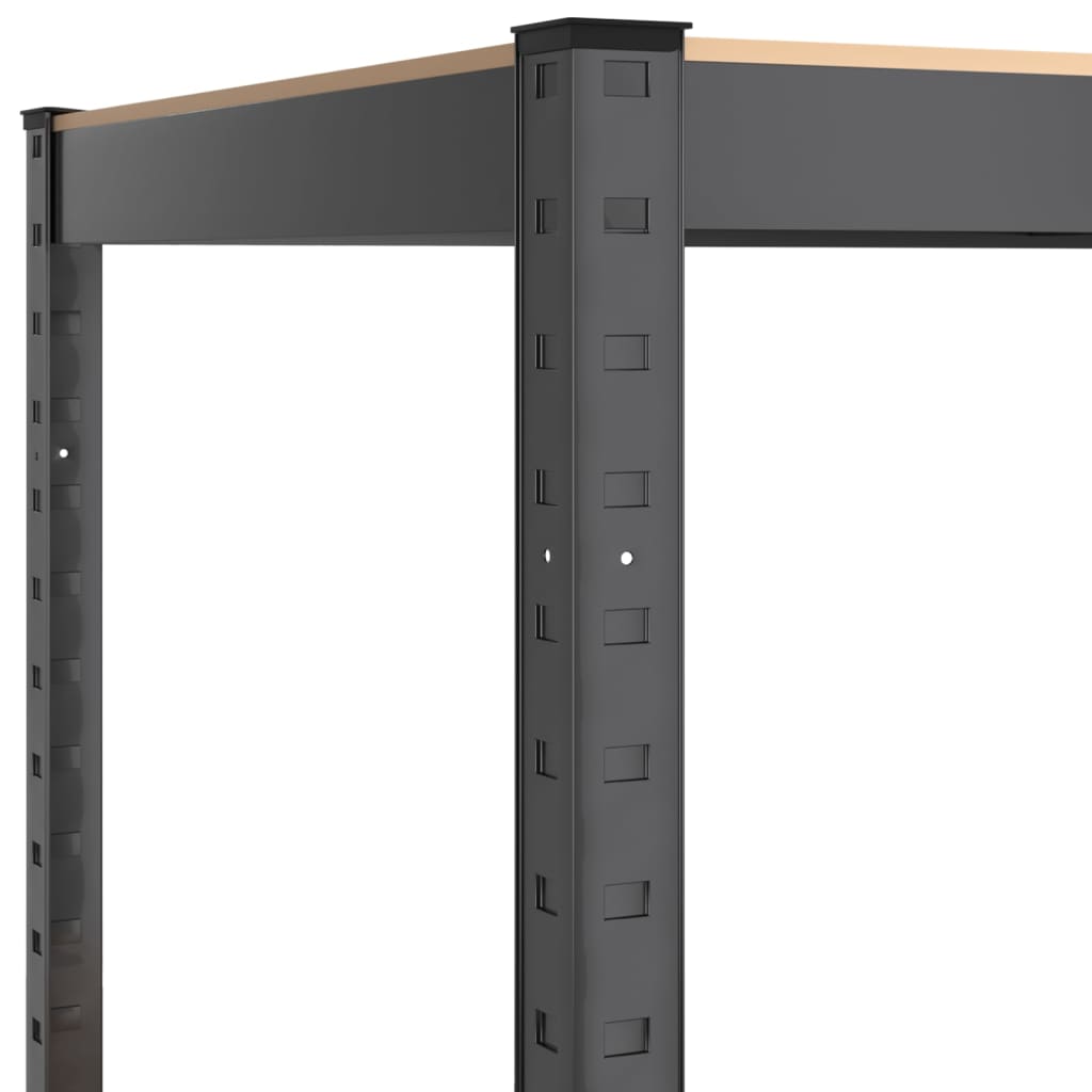 8720287138327_g_en_hd_5 vidaXL 5-Layer Shelves 2 pcs Anthracite Steel and Engineered Wood - Image 7