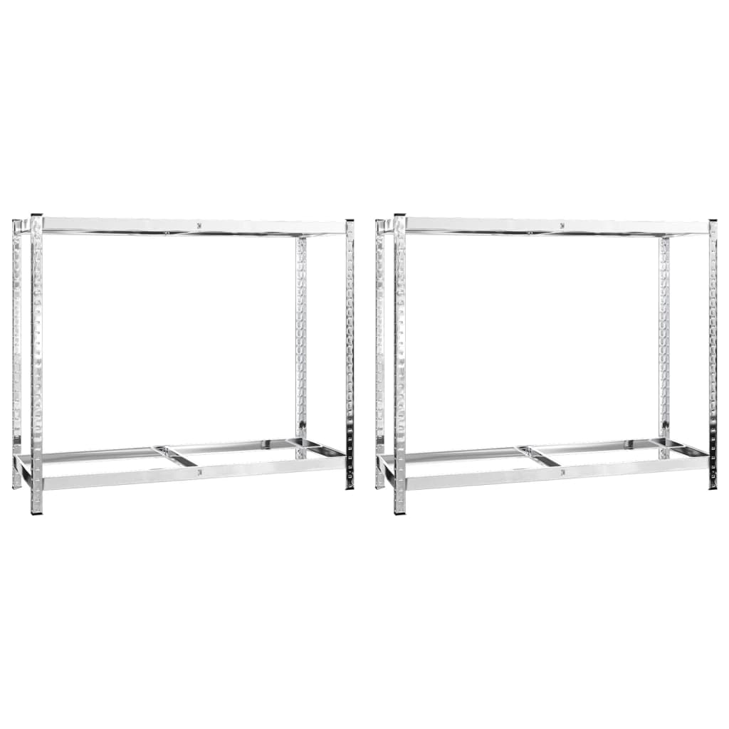 8720287138563_a_en_hd_1 vidaXL 2-Layer Tire Racks 2 pcs Silver 110x40x110 cm Steel - Image 2