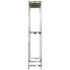 vidaXL 2-Layer Tire Rack Silver 110x40x180 cm Steel - Image 5
