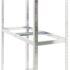 vidaXL 2-Layer Tire Rack Silver 110x40x180 cm Steel - Image 7