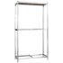 vidaXL 2-Layer Tire Racks 2 pcs Silver 110x40x180 cm Steel - Image 4