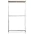 vidaXL 2-Layer Tire Racks 2 pcs Silver 110x40x180 cm Steel - Image 5