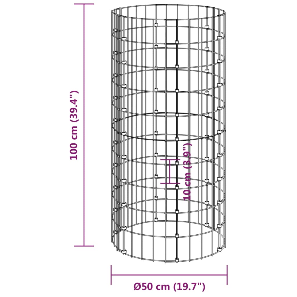 8720287139065_g_en_hd_4 vidaXL Garden Composter Ø50x100 cm Galvanised Steel - Image 6