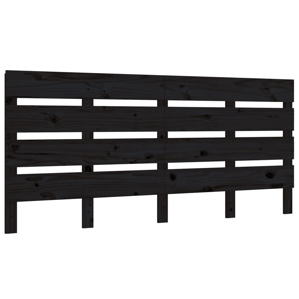 8720287139362_a_en_hd_1 vidaXL Headboard Black 150 cm Solid Wood Pine - Image 2