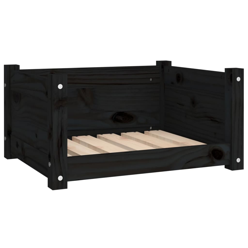 8720287140313_a_en_hd_1 vidaXL Dog Bed Black 55.5x45.5x28 cm Solid Pine Wood - Image 2