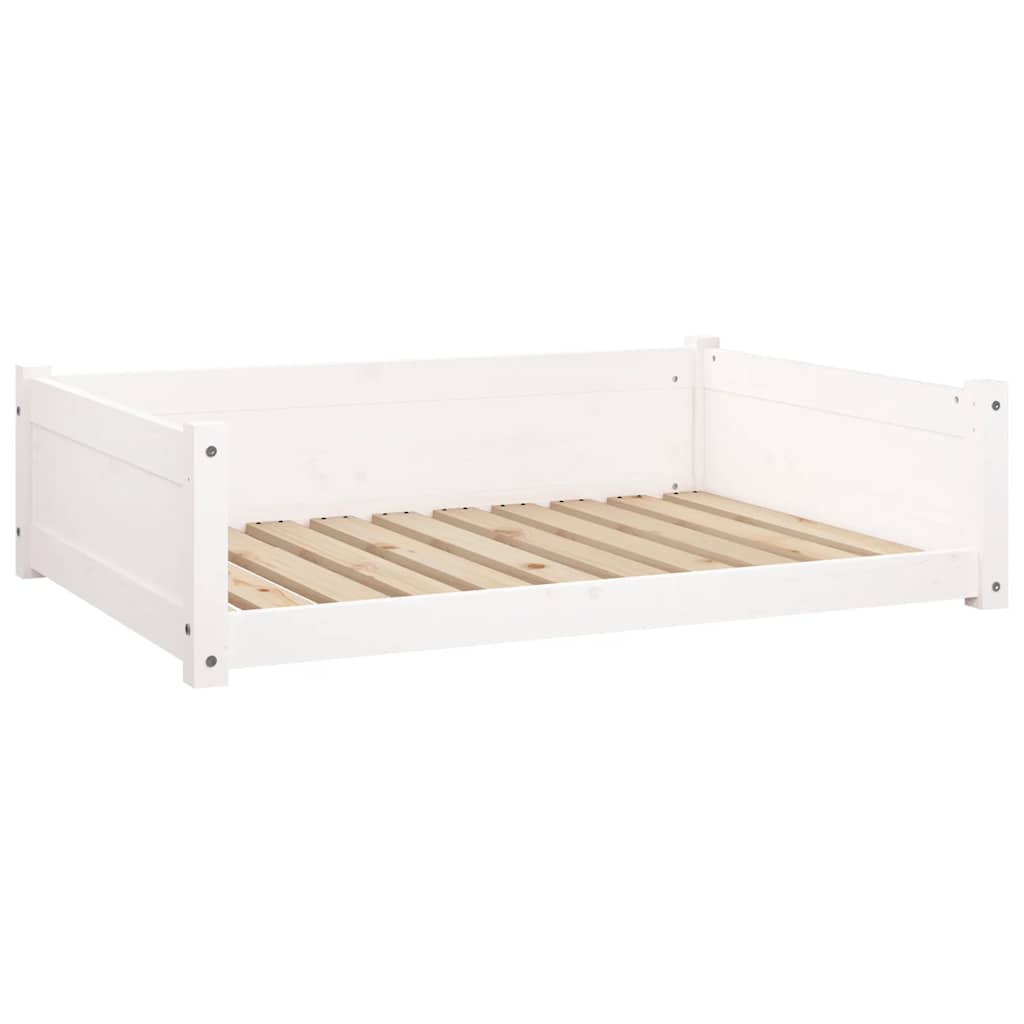 8720287140436_a_en_hd_1 vidaXL Dog Bed White 95.5x65.5x28 cm Solid Pine Wood - Image 2