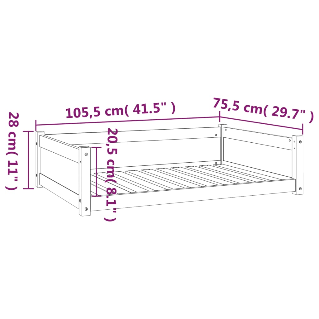 8720287140474_g_en_hd_6 vidaXL Dog Bed 105.5x75.5x28 cm Solid Pine Wood - Image 8