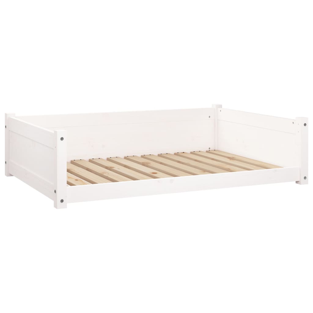 8720287140481_a_en_hd_1 vidaXL Dog Bed White 105.5x75.5x28 cm Solid Pine Wood - Image 2