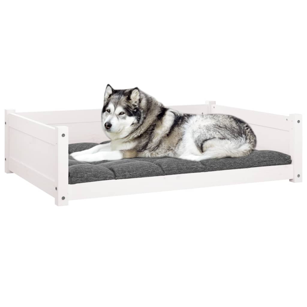8720287140481_g_en_hd_2 vidaXL Dog Bed White 105.5x75.5x28 cm Solid Pine Wood - Image 4