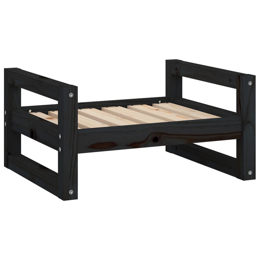 8720287140566_a_en_hd_1 vidaXL Dog Bed Black 55.5x45.5x28 cm Solid Pine Wood - Image 2