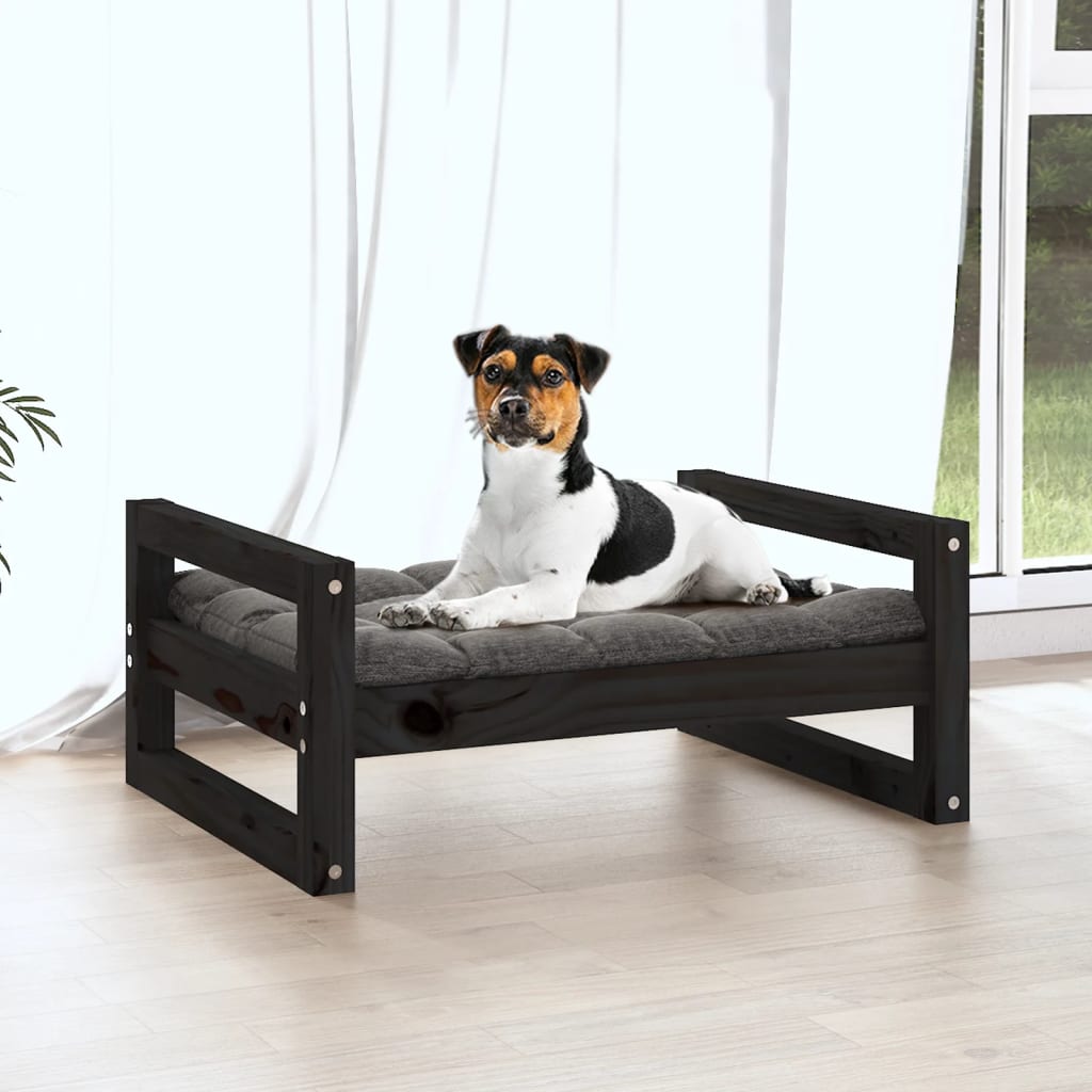 8720287140566_g_en_hd_1 vidaXL Dog Bed Black 55.5x45.5x28 cm Solid Pine Wood - Image 3